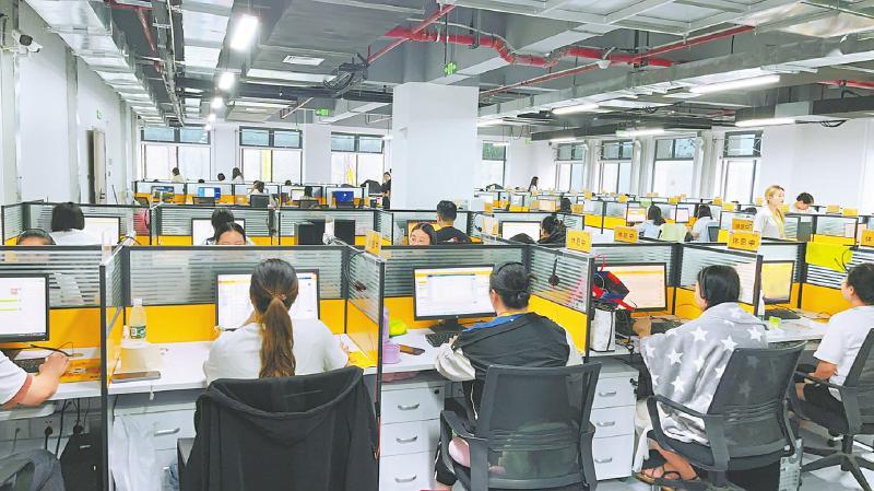 內(nèi)江市東興區(qū) 從“1”到“57” 軟件外包服務(wù)業(yè)按下“加速鍵”